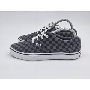 Vans Doheny Checkerboard Black Pewter Youth 7 Skate Sneakers